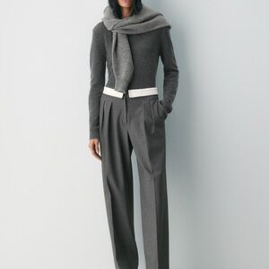 Aritzia Charcoal Gray Women's Trousers